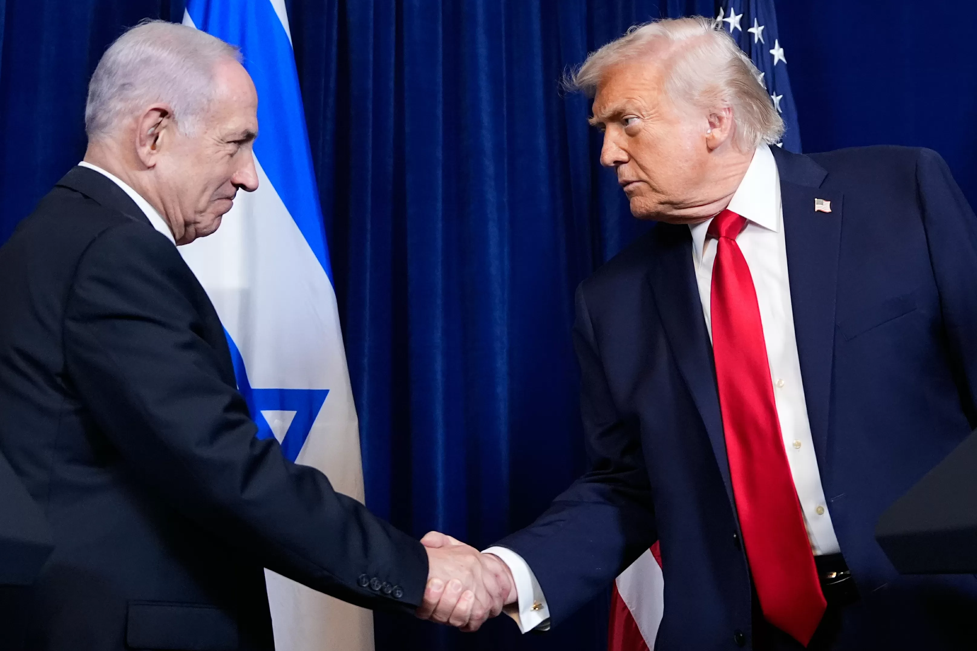 Trump warns Iran after meeting with Netanyahu on Gaza, Middle East future