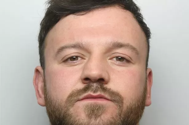 Man beat woman before launching attack at police officers