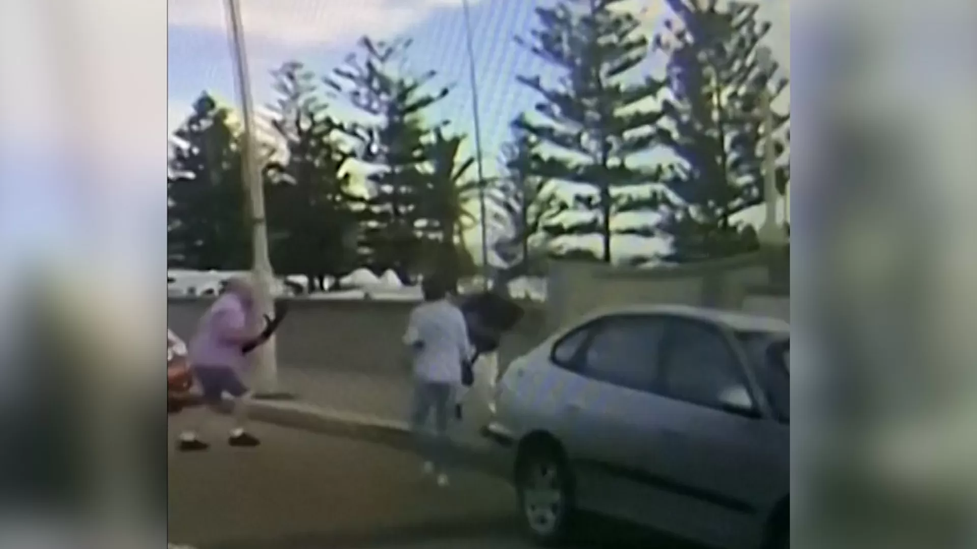 Bondi Beach attack: Dashcam video shows couple confronting suspected gunman
