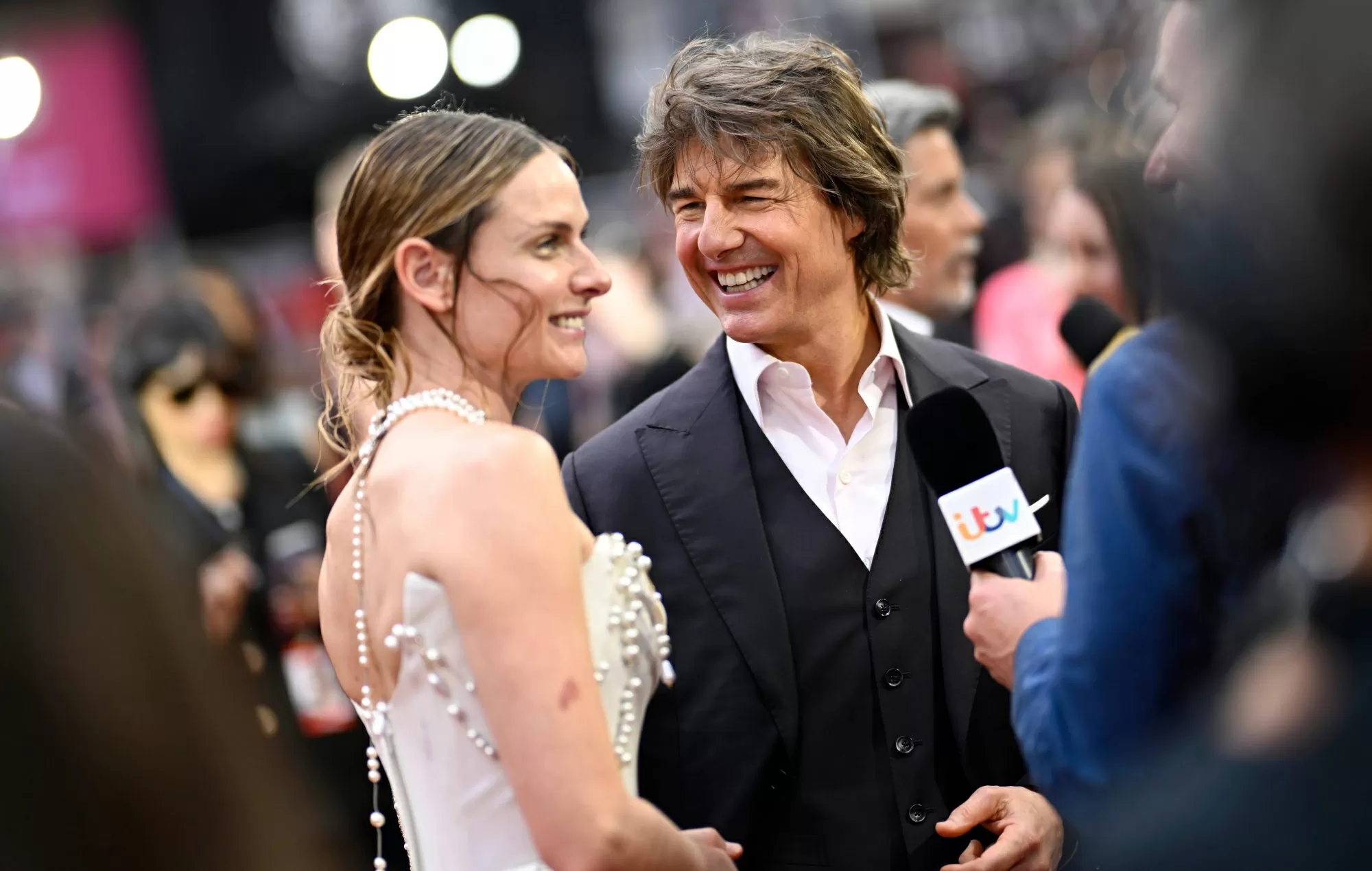 Rebecca Ferguson called Tom Cruise to ask for a helicopter because she had a stomach bug on holiday