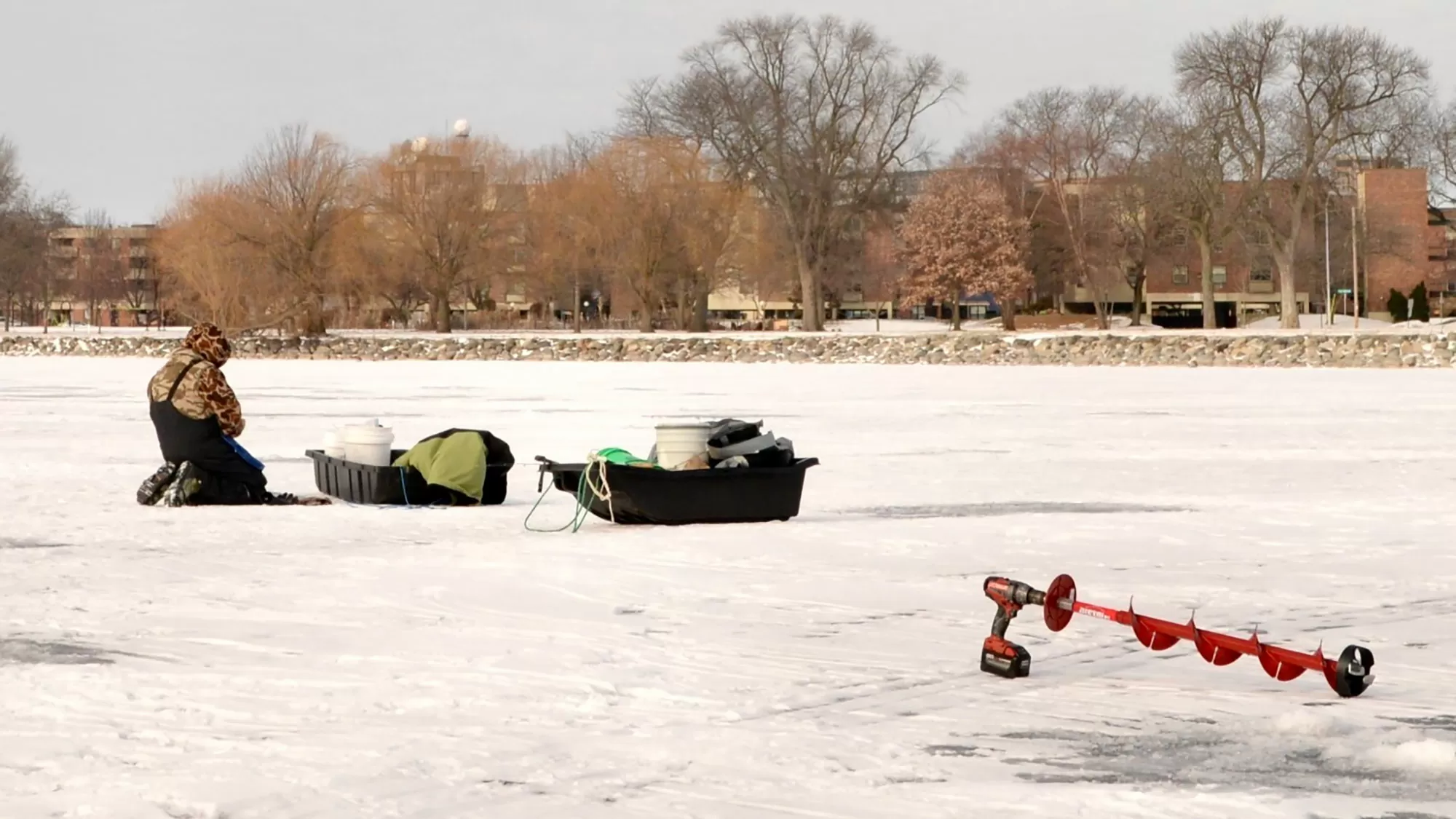 How thick is the ice on the Great Lakes? Scientists want your help.