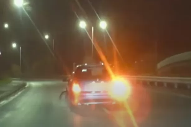 Police tried to pull him over – watch what happened next