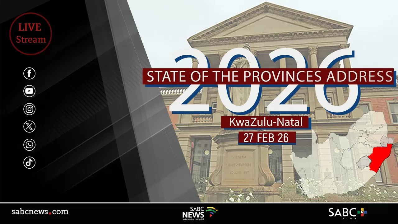 LIVE: KwaZulu-Natal SOPA 2026