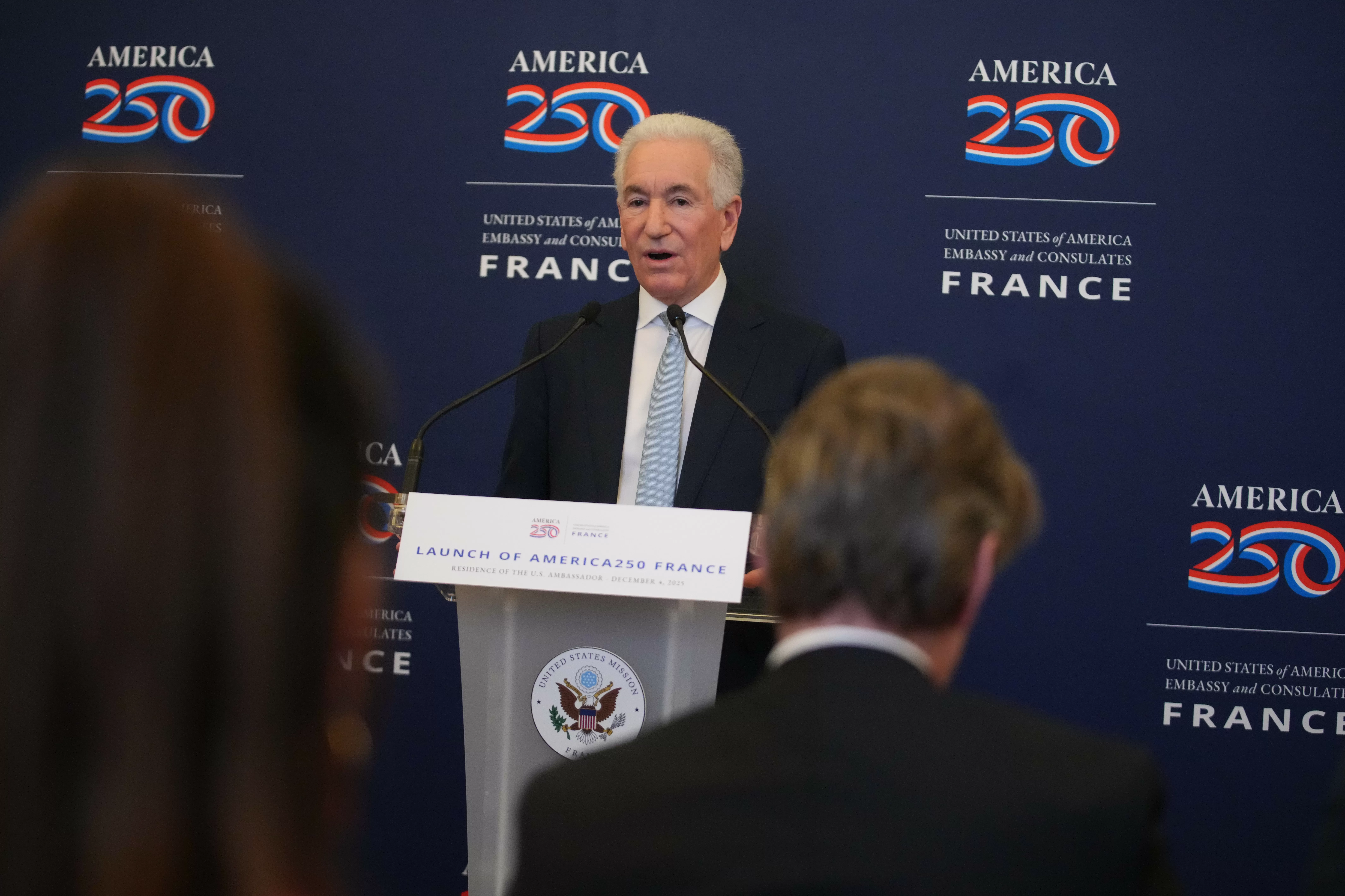 U.S. ambassador to France looking to relax diplomatic spat