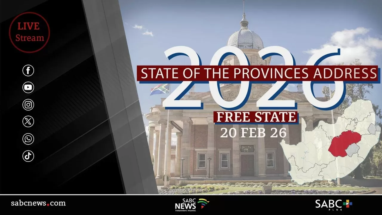 LIVE: State of the Province Address – Free State