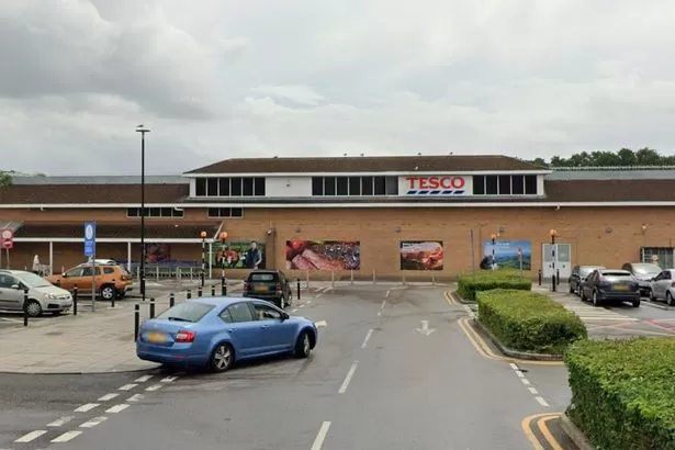 People keep throwing stones at cars at Tesco car park