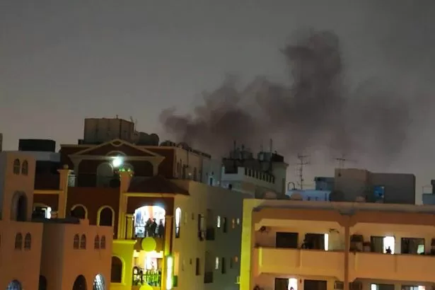 US consulate in Dubai erupts into flames after Iran drone strike