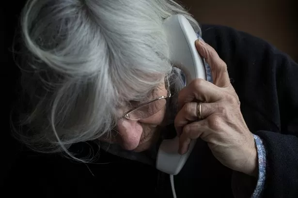 Pensioner was adamant they were helping police, even when the real cops turned up