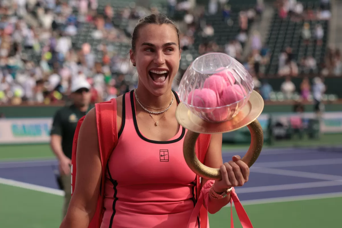 Aryna Sabalenka Refuses to Remove Engagement Ring to Play Mind Games at Indian Wells