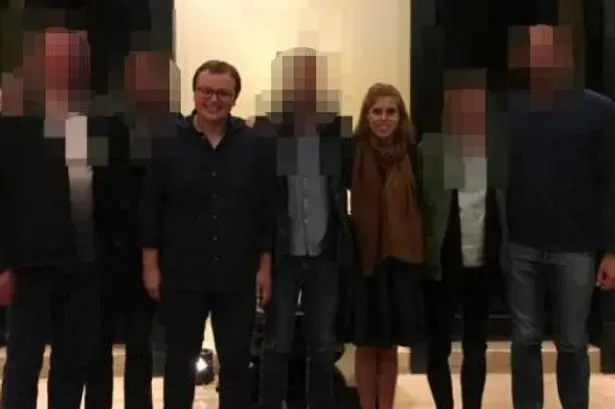 Princess Beatrice snapped with alleged Chinese spy on Nepal trip