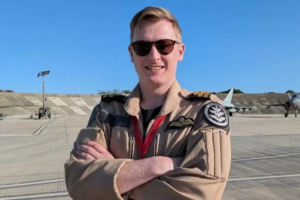 RAF fighter pilot shot down two Iranian drones