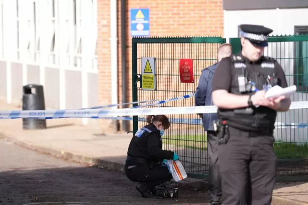 Boy, 16 arrested after girl stabbed at school