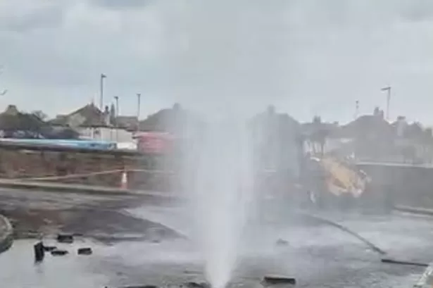 School closed and residents without water