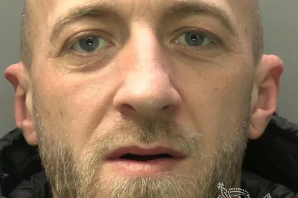 He threatened to kill his partner's dog and ran at her with a metal bar