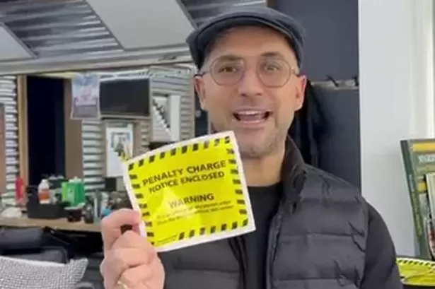 Drivers left 'raging' after barber puts 1,000 fake parking tickets on cars