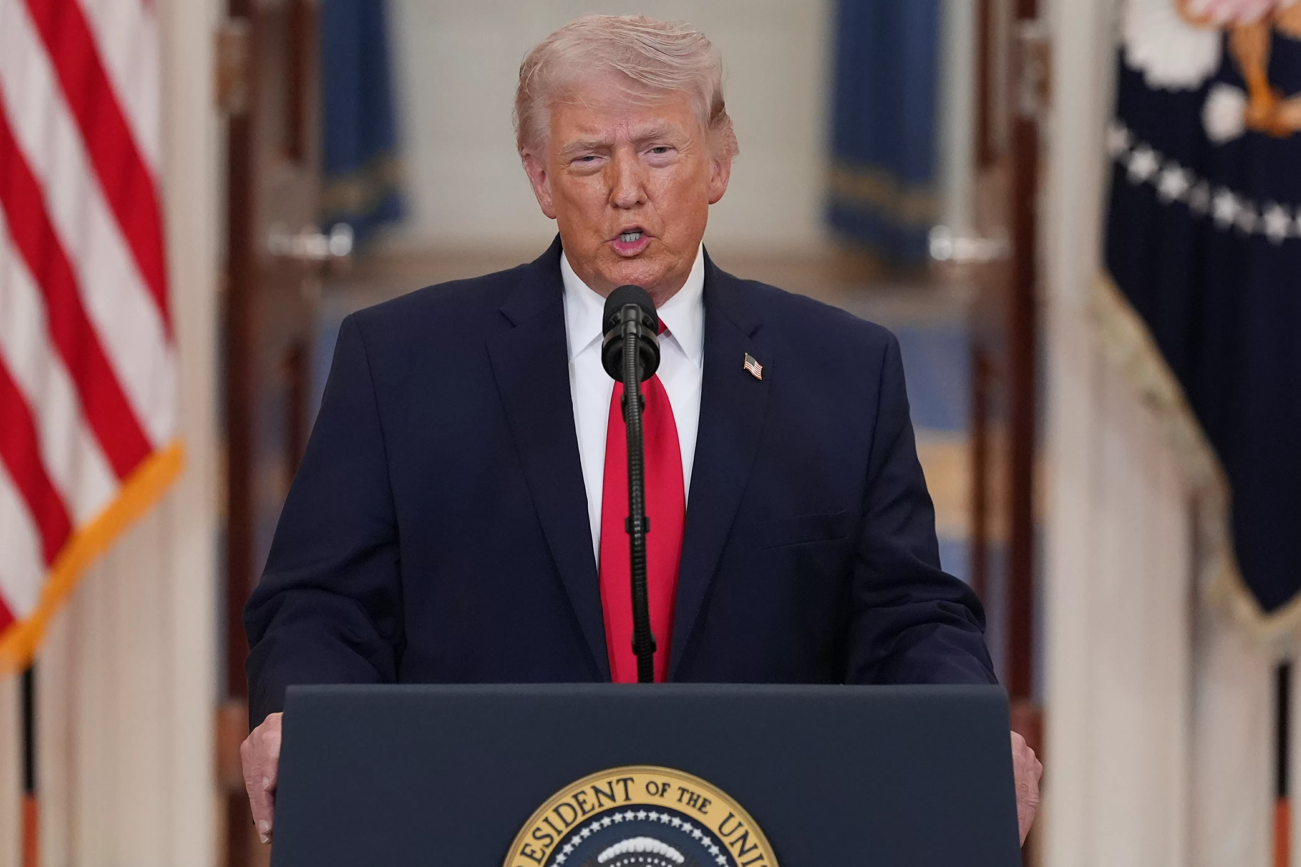 ‘We’re there to help our allies’: Trump once again shifts reasoning for Iran war