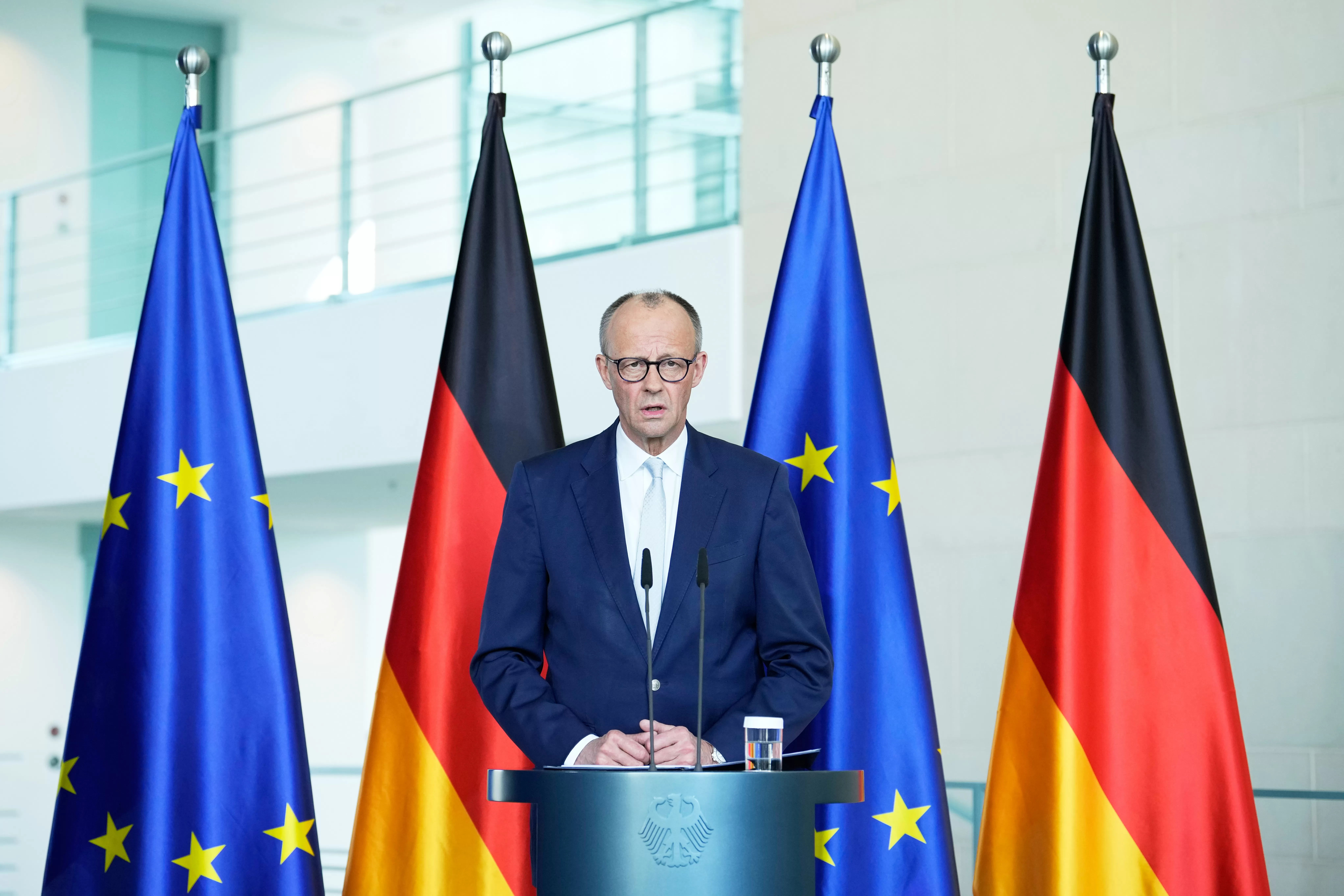 Don’t want NATO to split over U.S.-Iran war, German chancellor says
