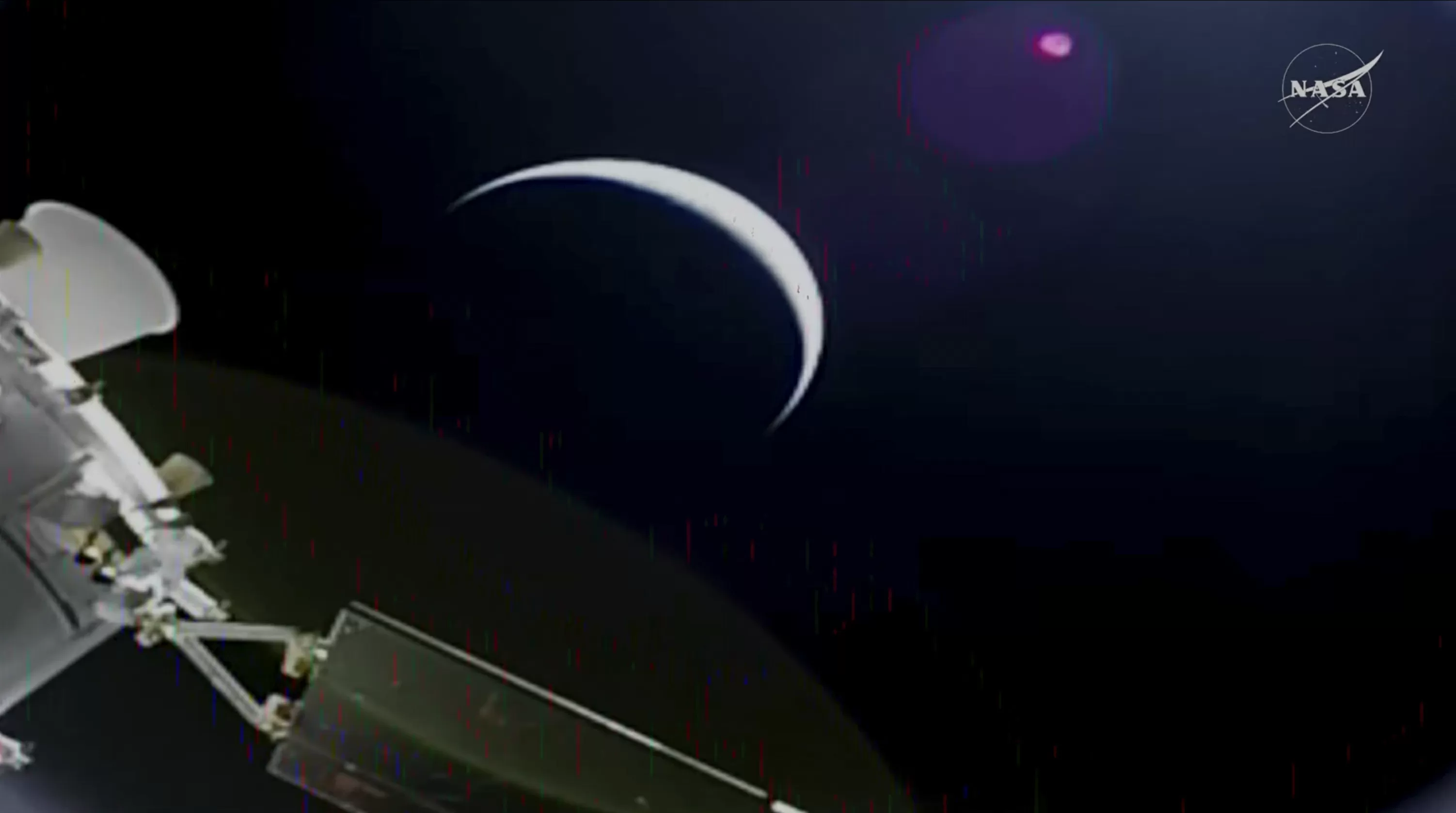 Artemis II on course for the moon after day in Earth orbit