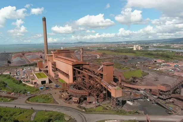 Part of Port Talbot's landmark steelworks skyline to disappear forever