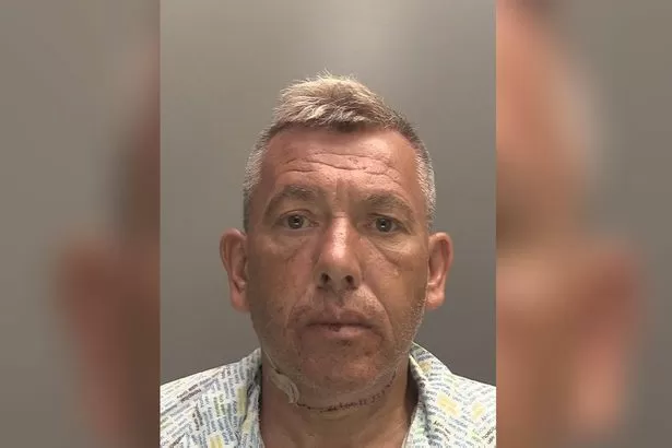 Man stabbed himself in the neck outside police station after vile messages uncovered