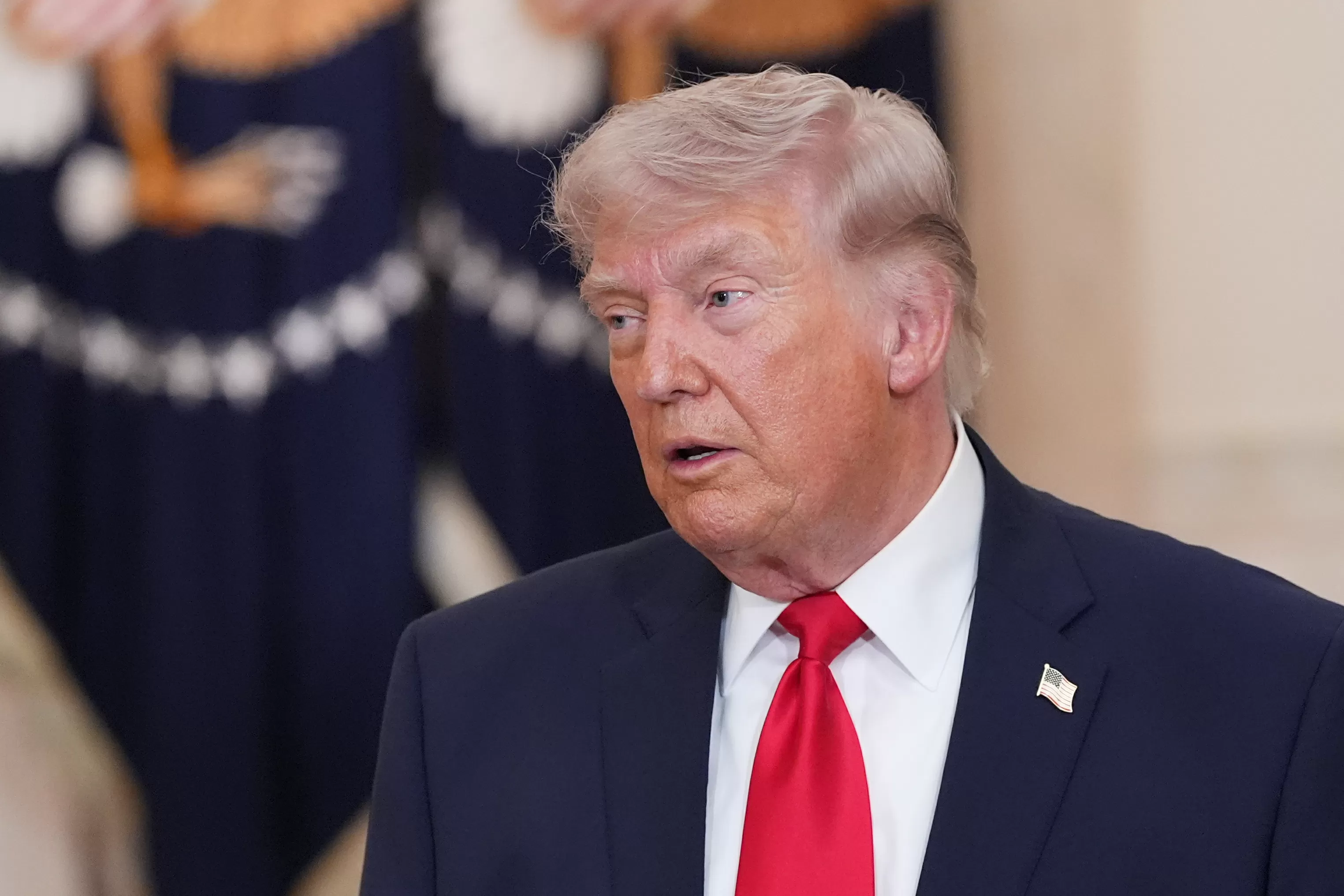 Trump says U.S. fighter jet officer rescued, renews Iran power plant threats