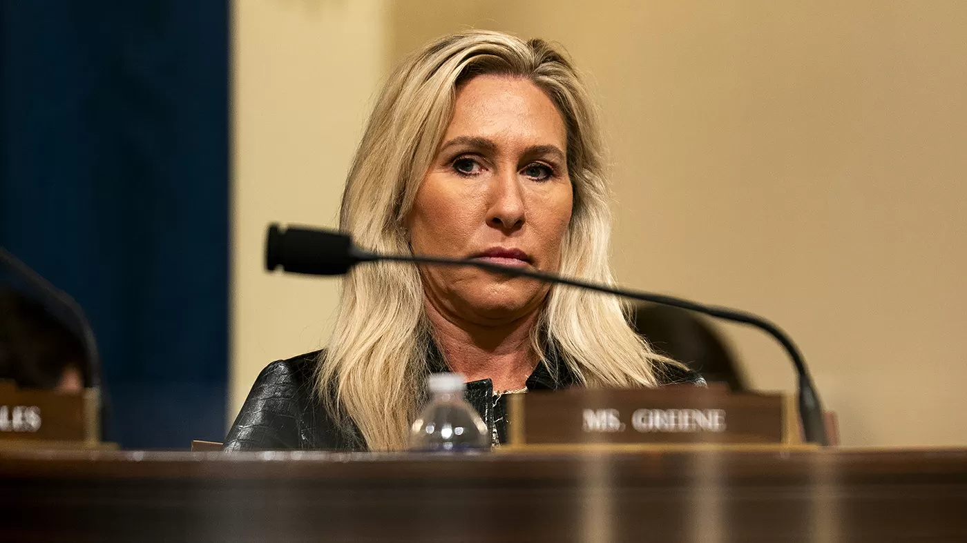 Greene blames Trump for Democratic win in Virginia