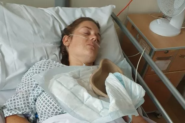 Mum suffers catastrophic injury in freak accident while out running